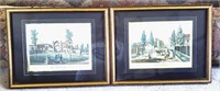 2 Framed Art 14.5×11.5