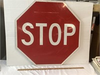 REFLECTIVE STOP SIGN