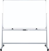 WorkPro Double-Sided Whiteboard  72 x 48