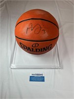 Anthony Davis Signed Basketball with COA Card
