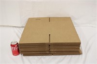 14 Uline Shipping Boxes ~ 10" x 10" x 10"