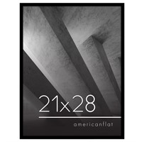 Americanflat 21x28 Poster Frame in Black - Thin