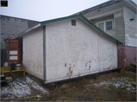 20'x24' OSB wood construction storage shed