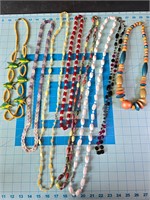 large lot of costume necklaces