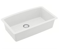 SINGLE BOWL KITCHEN SINK IN WHITE***APPEARS