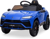 Kidzone 12V Lamborghini URUS Electric Car - Blue