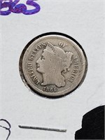 1865 Three Cent Piece