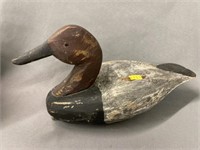 Vintage Carved Wood Duck Decoy