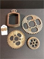 STEAMPUNK GEARS UPCYCLE METAL LOT