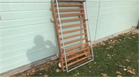 Vintage Carpac Wooden Car Top Luggage Rack