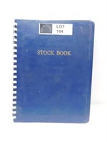 STOCK BOOK WITH CANADIAN STAMPS