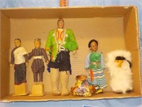 Handmade & carved dolls