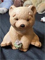 Teddy Bear Ceramic Figurine