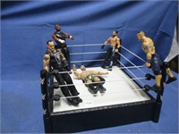 summer slam ring and action figures .