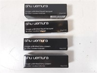 NEW Shu Uemura Rouge Unlimited Lip Lacquer (x4)