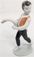 Hollohaza Kezzel Festett Porcelain Figurine