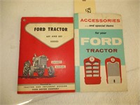 Lot (2) Ford Tractor Books