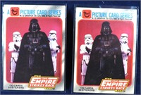 2x 1980 Empire Strikes Back Picture Card Series #1