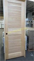 28" Right Hand Pine Louver