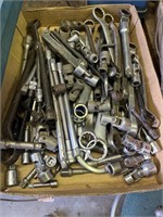 Box of  miscellaneous tools