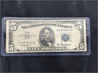 1953-A $5 SILVER CERTIFICATE