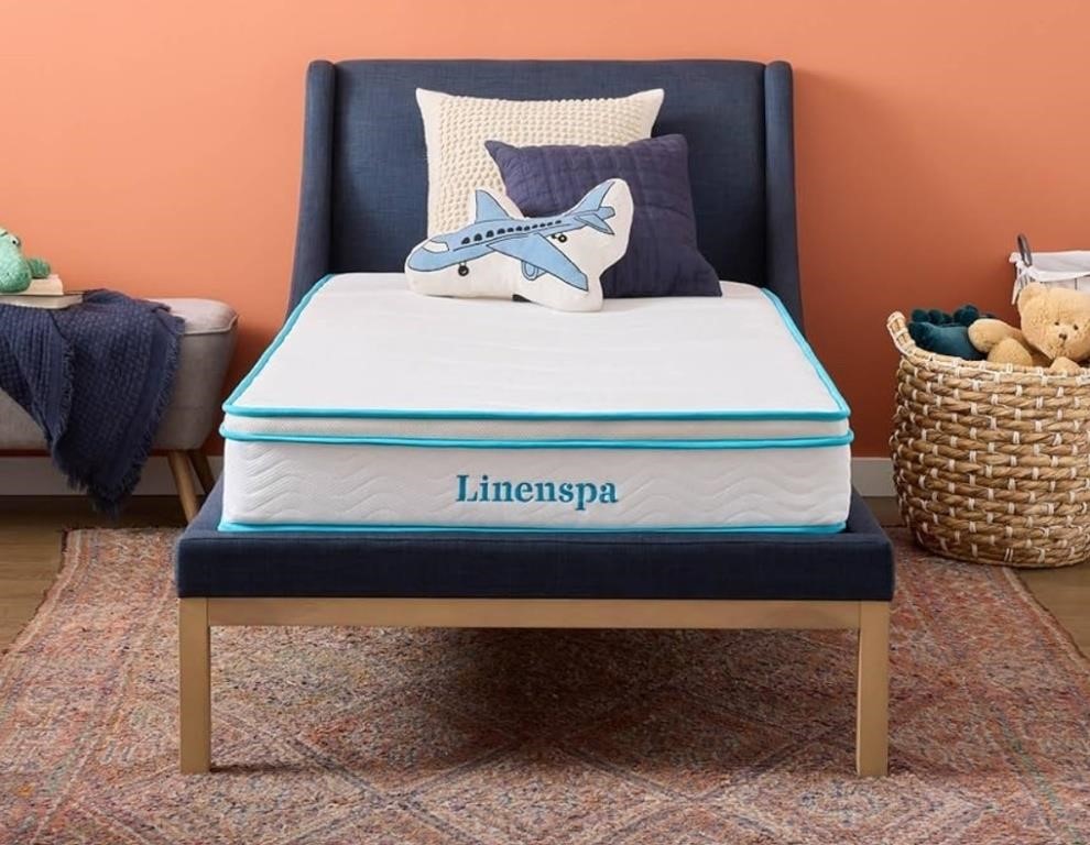 Linenspa 8 Inch Memory Foam and Spring Hybrid