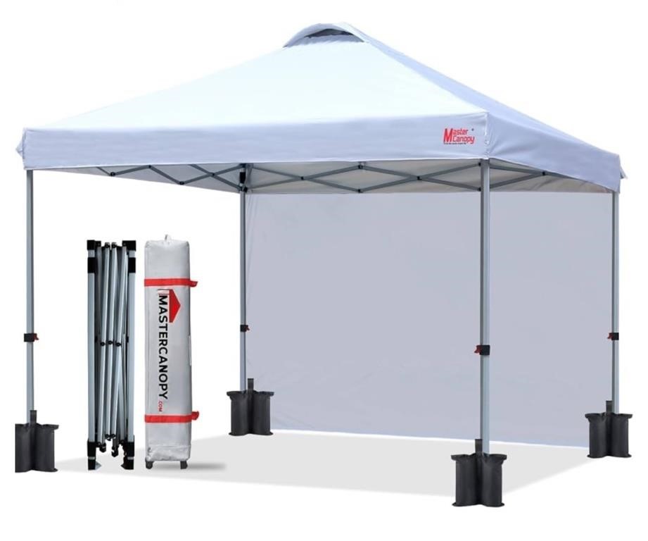 MASTERCANOPY Durable Pop-up Canopy Tent with 1