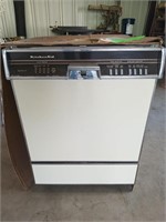 KitchenAid superba 21 dishwasher, untested