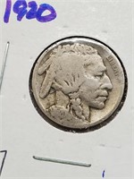 Full Date 1920 Buffalo Nickel