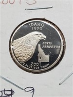 2007-S Clad Proof Washington State Quarter