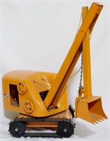 Vintage Structo Toy Steam Shovel Excavator