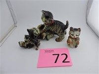 Vintage Royal Japan Ceramic Cat Collection