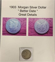 1903 Morgan Silver Dollar Better Date