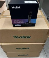 $7750 Lot of 31 Yealink WH63 Teams Headsets NEW