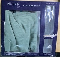 NWD Nueva Spa 4 Piece Bath Set.  Green