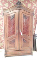 Large Antique Mahogany and Burl French