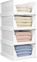 FOLDABLE CLOSET ORGANIZER 17 x6IN 4PCS