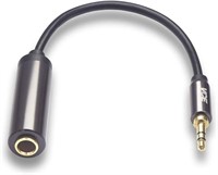 NEW 3.5mm Male to 6.35mm Female Headphone Adapter