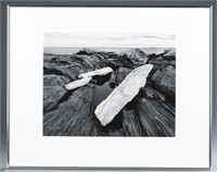 John Sexton, "Rock Shoreline," 1987, photograph.