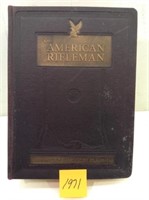 American Rifleman 1971 Full Year in Leather Binder