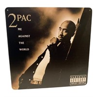 2 Pac Me Against World Album Cover Metal Print