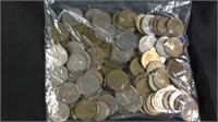 Miscellaneous bag of foreign coins
