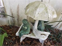 Concrete Frogs