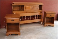Full Size Wooden Bedroom Set