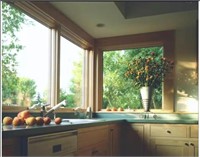 Wood Double Casement Window with Low-E Glass