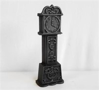 Grandfather Clock Cast Iron Still Bank