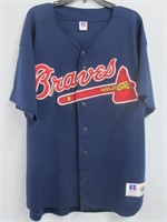 1990'S RUSSELL ATHLETIC BRAVES JERSEY SIZE 52 XXL
