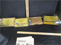 4 Cigar boxes- 1969 Paper