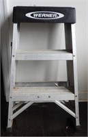 Lot #1909 - Werner 2ft aluminum step stool ladder