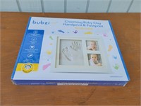 NEW BUBZI Baby Clay Handprint & Footprint Keepsake